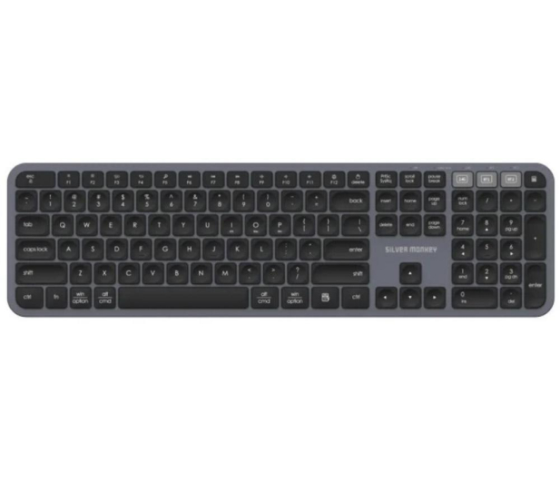 Silver Monkey K90 Wireless premium business keyboard (grey) - 741765 - zdjęcie